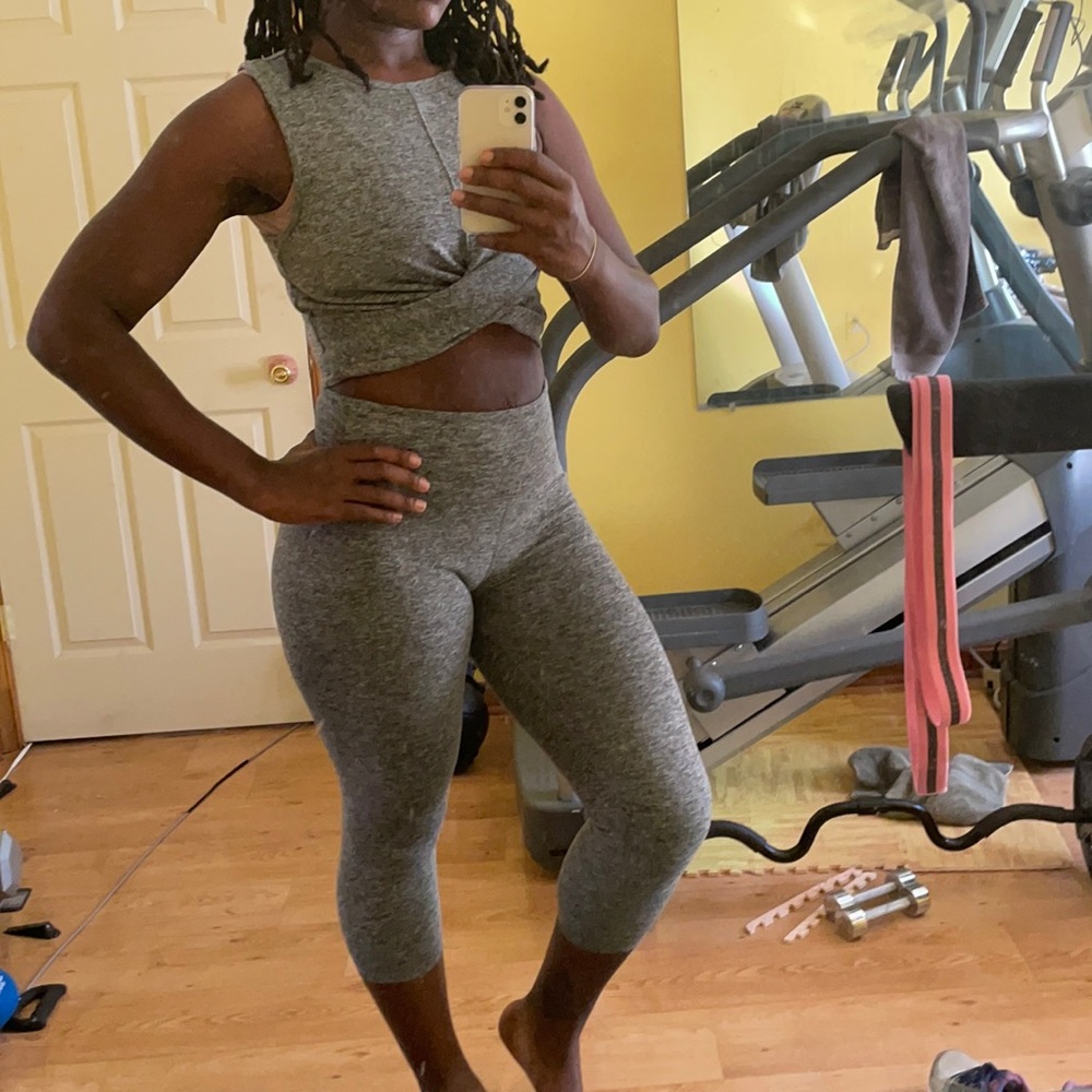 Zobha 2 Piece Yoga Gym Legging Set Medium
